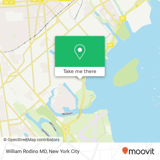 William Rodino MD map