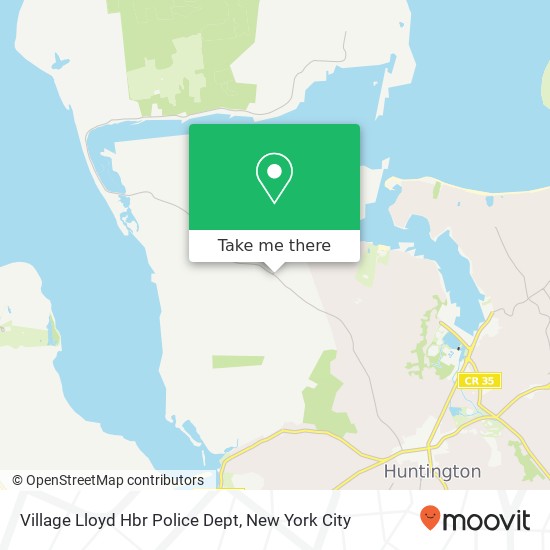 Village Lloyd Hbr Police Dept map