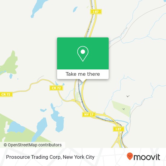 Prosource Trading Corp map