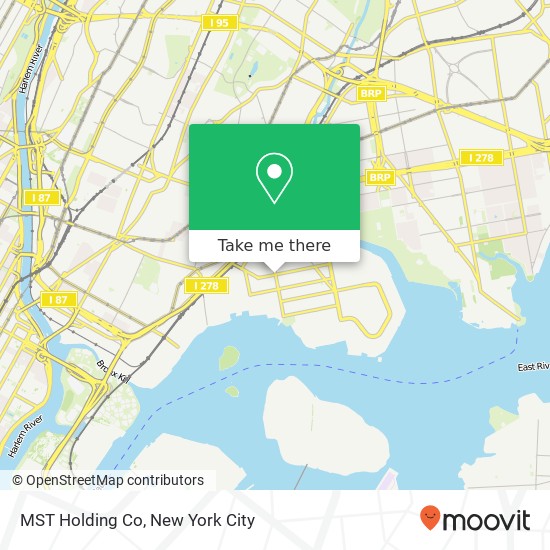 MST Holding Co map