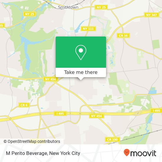 M Perito Beverage map