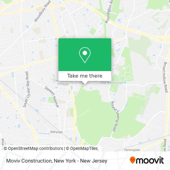 Moviv Construction map