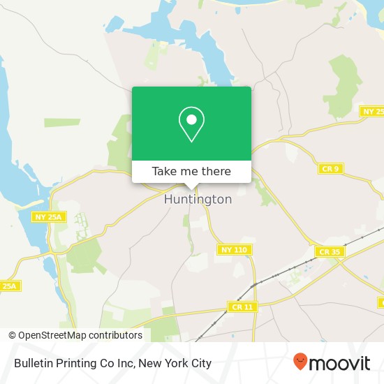 Mapa de Bulletin Printing Co Inc
