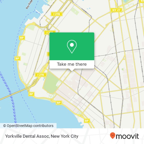 Mapa de Yorkville Dental Assoc