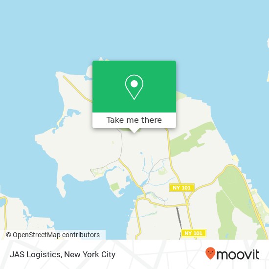 Mapa de JAS Logistics
