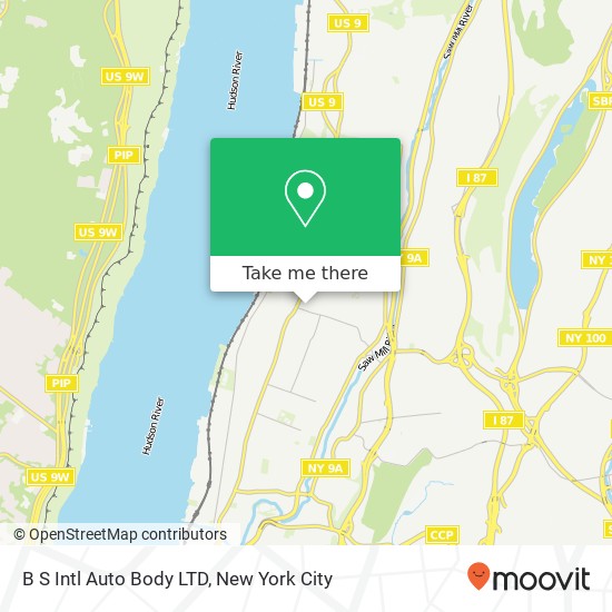 B S Intl Auto Body LTD map