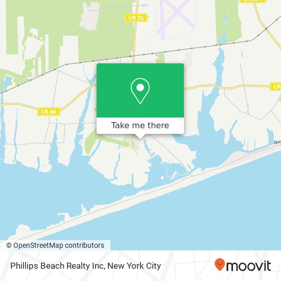 Mapa de Phillips Beach Realty Inc