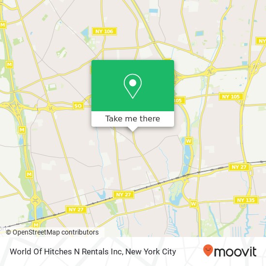 World Of Hitches N Rentals Inc map
