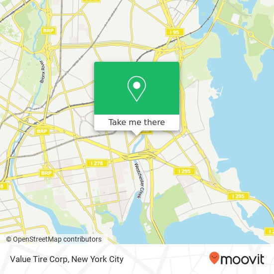 Value Tire Corp map