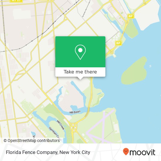 Florida Fence Company map