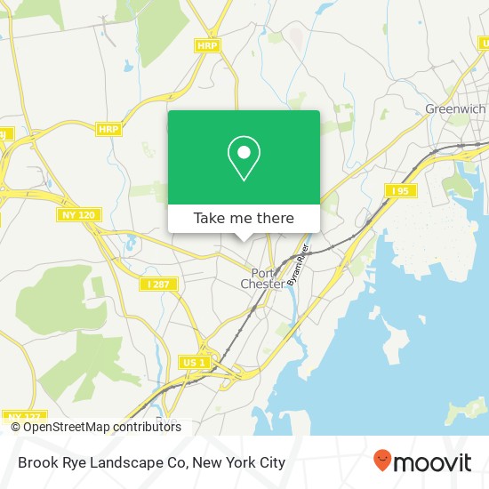 Brook Rye Landscape Co map