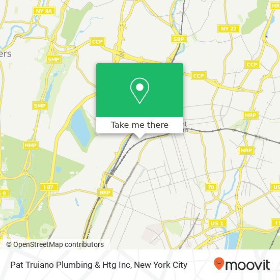 Pat Truiano Plumbing & Htg Inc map