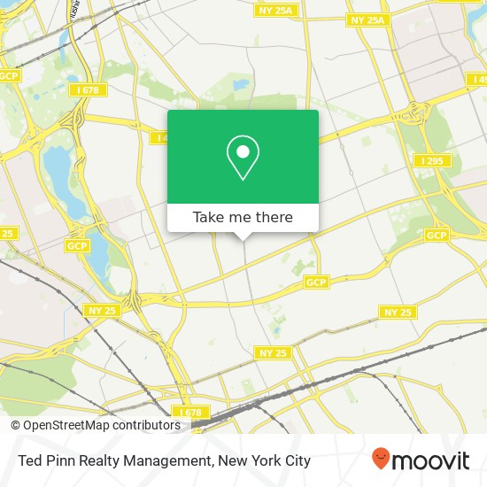 Ted Pinn Realty Management map