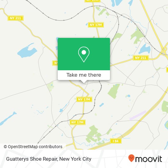 Guatterys Shoe Repair map