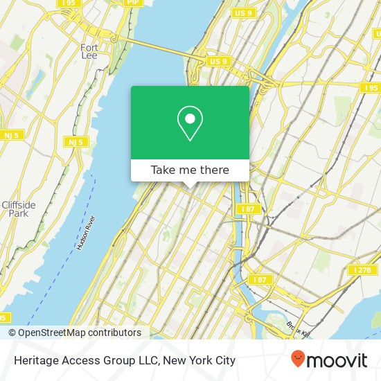 Mapa de Heritage Access Group LLC