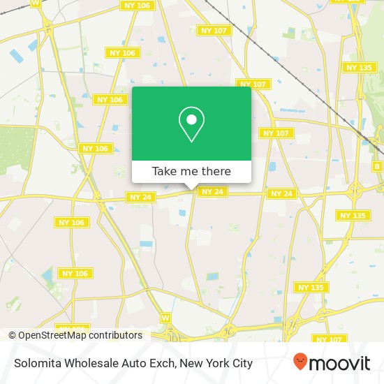 Solomita Wholesale Auto Exch map