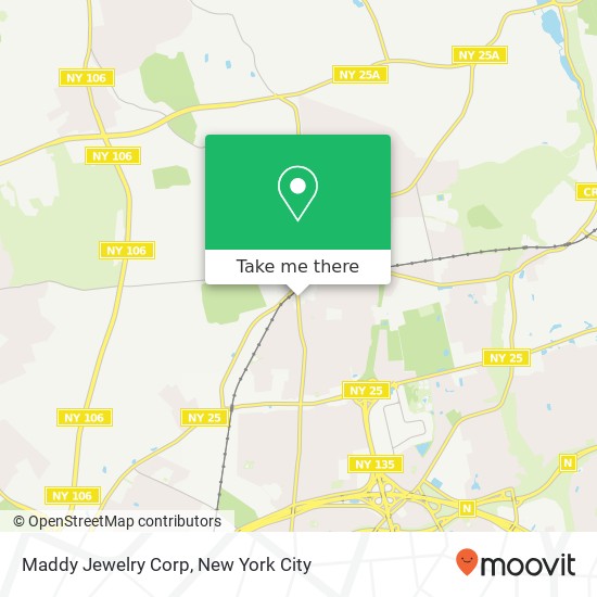 Maddy Jewelry Corp map