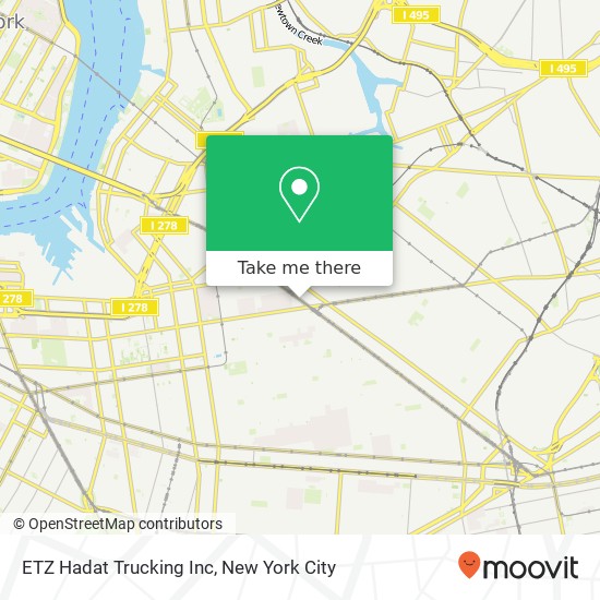 Mapa de ETZ Hadat Trucking Inc