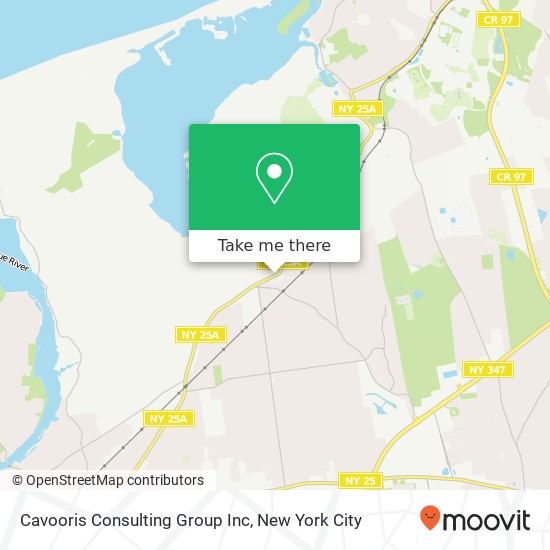 Cavooris Consulting Group Inc map