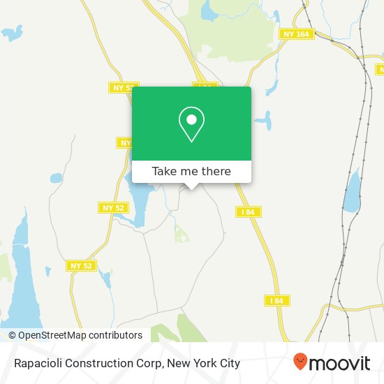 Rapacioli Construction Corp map