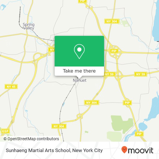 Sunhaeng Martial Arts School map