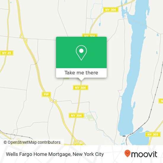 Mapa de Wells Fargo Home Mortgage