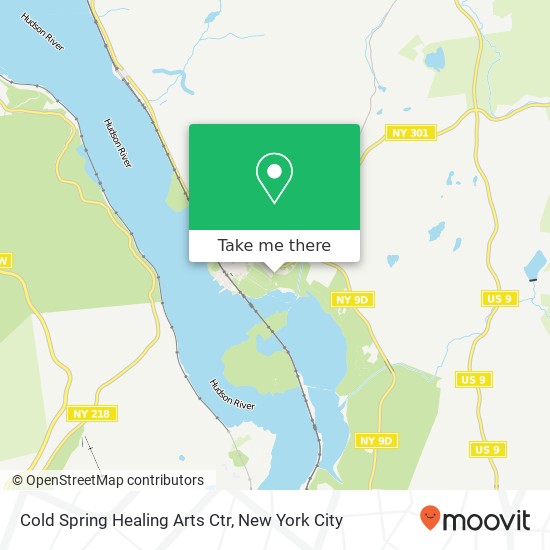 Mapa de Cold Spring Healing Arts Ctr