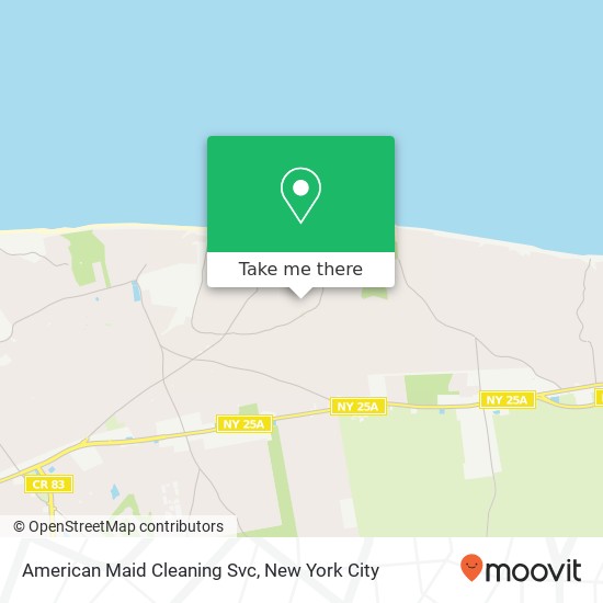 Mapa de American Maid Cleaning Svc