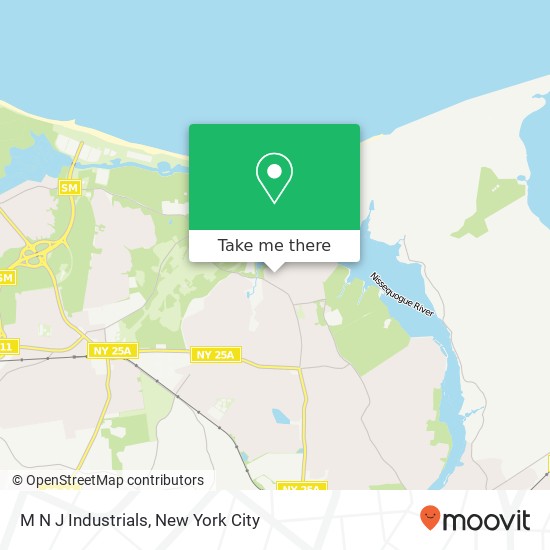 M N J Industrials map