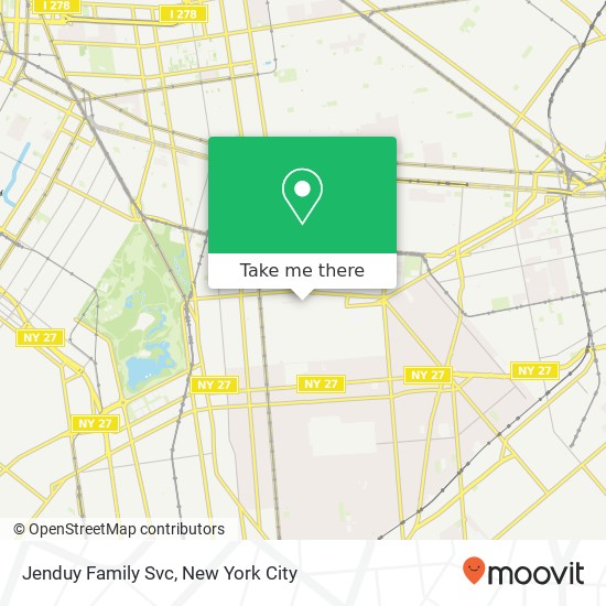 Mapa de Jenduy Family Svc