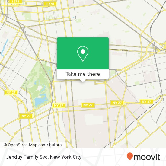 Jenduy Family Svc map