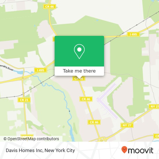 Davis Homes Inc map