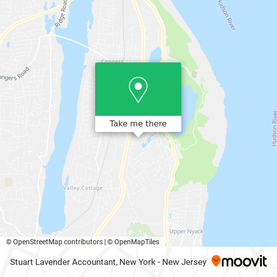 Stuart Lavender Accountant map