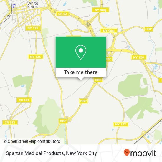 Spartan Medical Products map