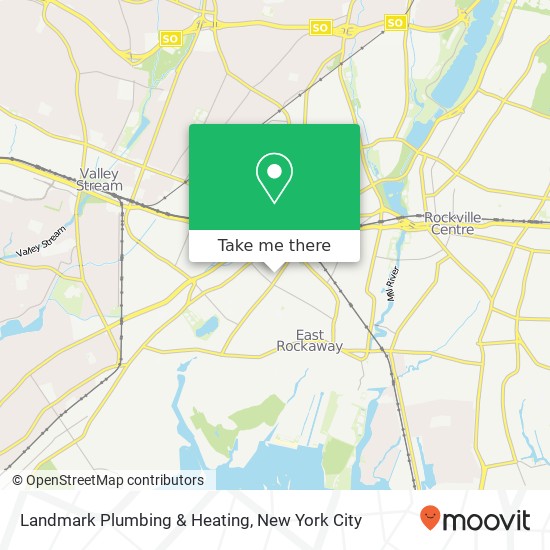 Landmark Plumbing & Heating map