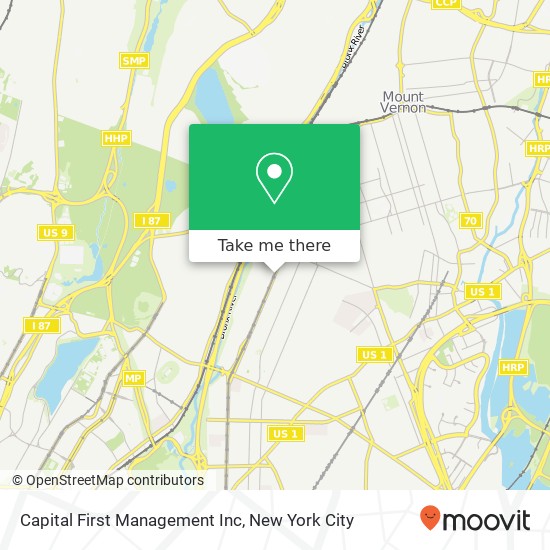 Capital First Management Inc map