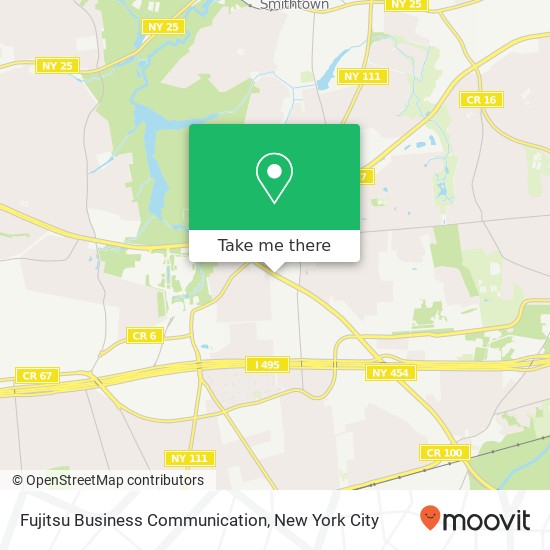 Fujitsu Business Communication map