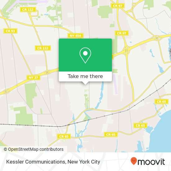 Mapa de Kessler Communications