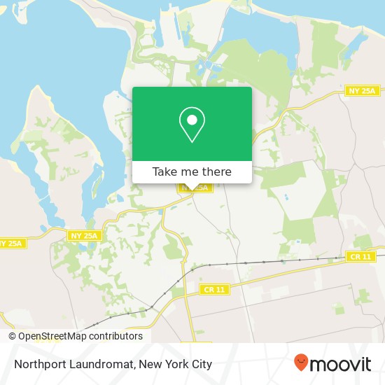 Mapa de Northport Laundromat