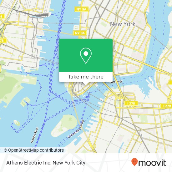 Mapa de Athens Electric Inc