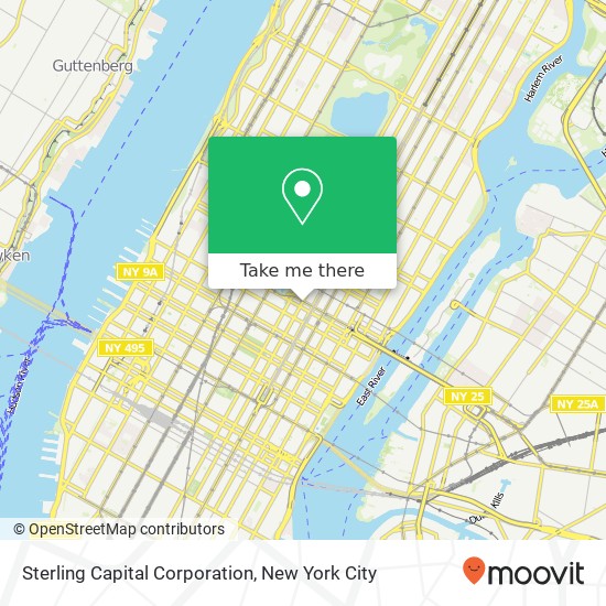 Mapa de Sterling Capital Corporation