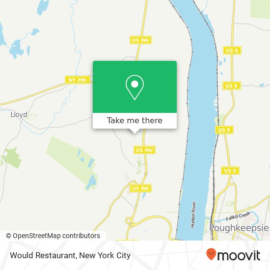 Mapa de Would Restaurant