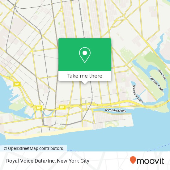 Royal Voice Data/Inc map
