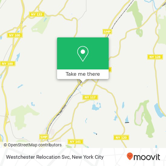 Mapa de Westchester Relocation Svc