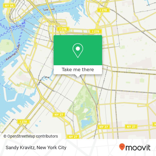 Sandy Kravitz map