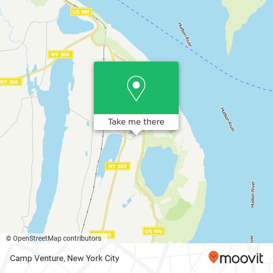 Camp Venture map