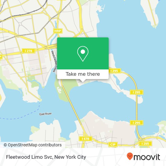 Fleetwood Limo Svc map