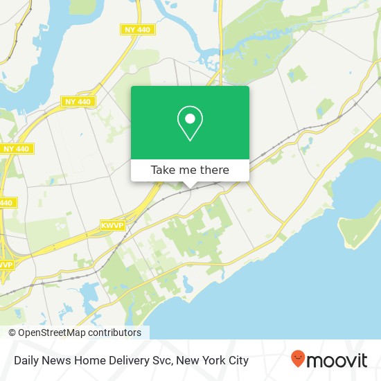 Daily News Home Delivery Svc map