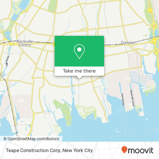 Mapa de Teape Construction Corp