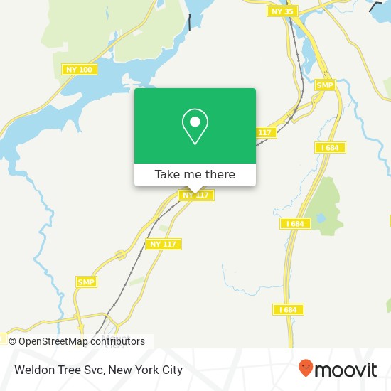 Weldon Tree Svc map